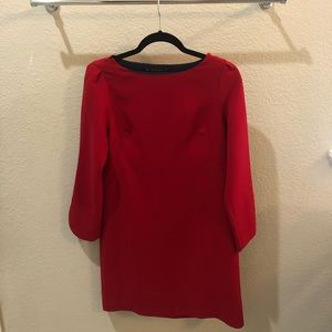 Zara Basic Red Dress Size S